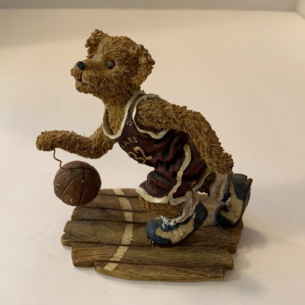 BOYDS BEARS/BEARSTONE COLLECTION 2001- 227776 BB DUNKER FIGURINE 1E/407 3 1/2”T
